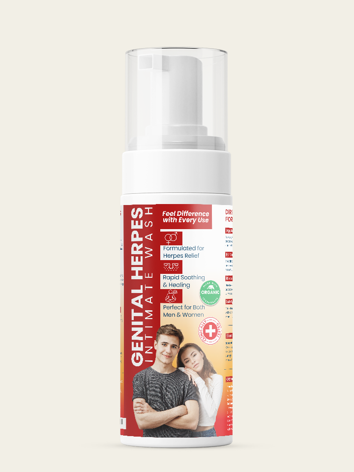 Genital herpes intimate wash