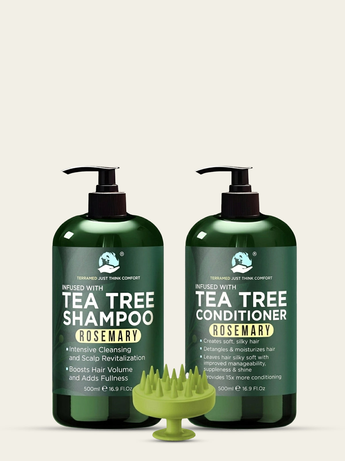 Rosemary & Tea Tree Shampoo and Conditioner