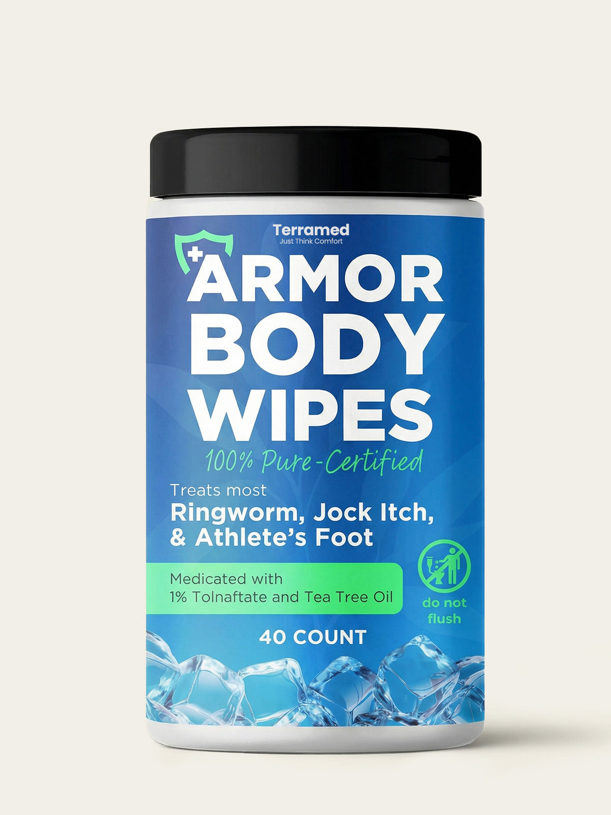 Cooling Antifungal Body Wipes