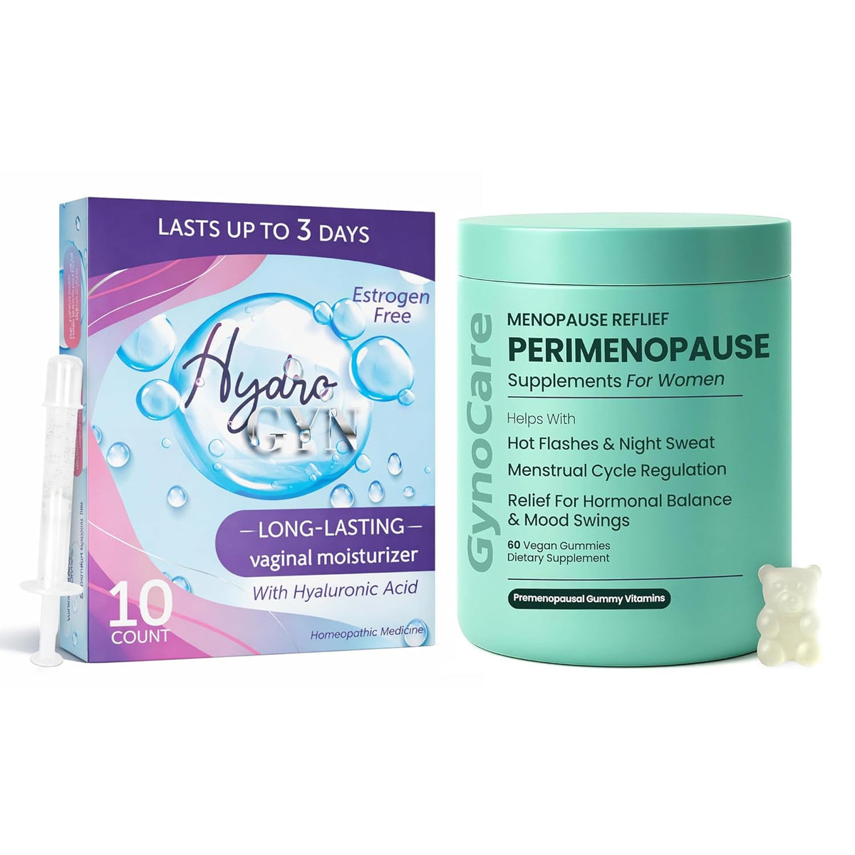 Perimenopause Support & Vaginal Moisturizer Bundle