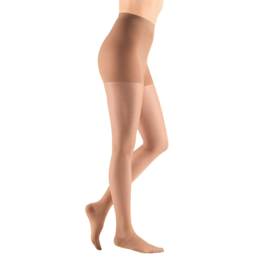 Extra Firm Opaque Graduated Compression Pantyhose, Support Hose Surgical Stockings - 20-30mmHg