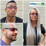 Terramed Sparrow Graphite Unisex Glasses for Migraine Relief and Light Sensitivity Relief - Terramed.info